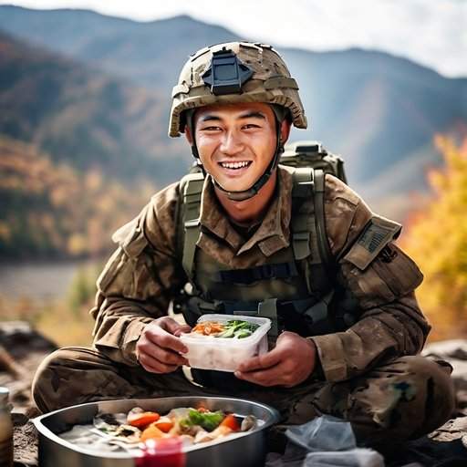 즉각취식형전투식량, 지금 바로 맛보세요!  