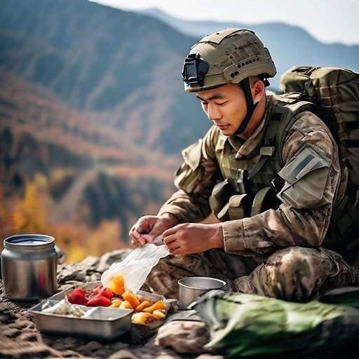 즉각취식형전투식량, 지금 바로 맛보세요!  