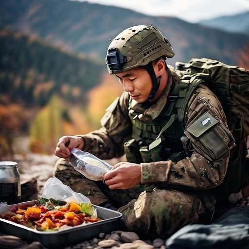 즉각취식형전투식량, 지금 바로 맛보세요!  